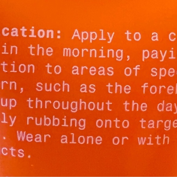 *NWOT* Sweat Absorbing Face Lotion - Picture 3 of 7